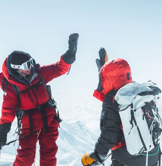People over peaks